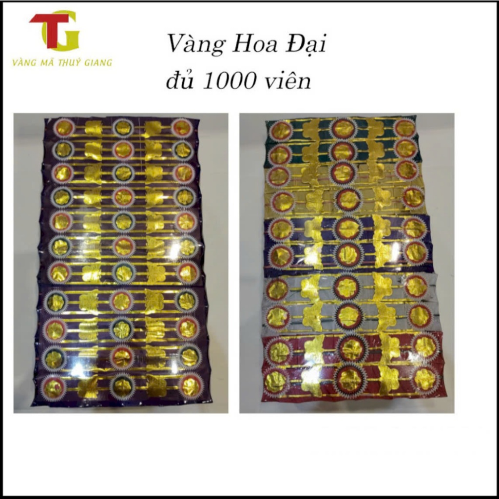 Vàng Hoa Đại - Hàng Mã