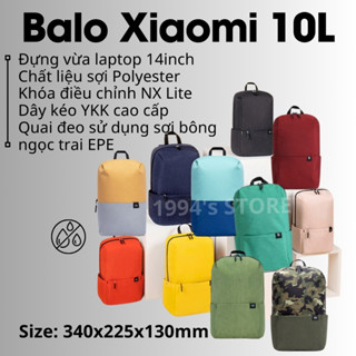 [SẴN] Balo Xiaomi Mi Casual Daypack - Balo Học Sinh Xiaomi Mini Nhỏ Gọn - Chống Nước - Nhỏ Gọn - Đựng vừa Laptop 14 inch