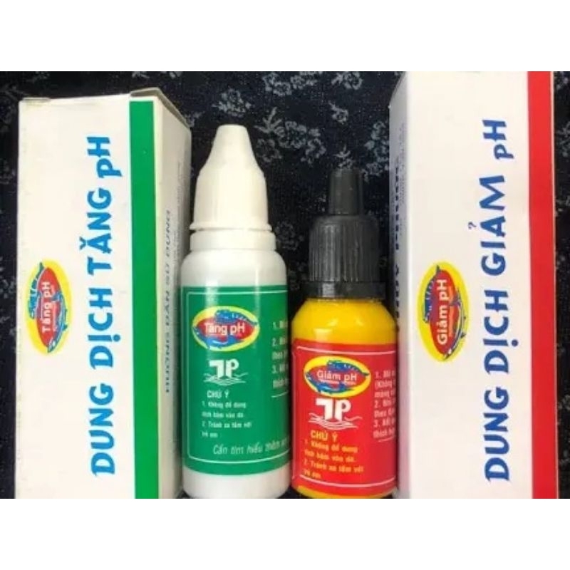 Dung dịch tăng - giảm PH nước hồ cá.