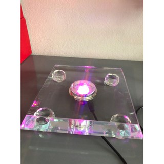 Tháp xá lợi Pha lê 25cm - Tháp Xá Lợi Cỡ Lớn đế 15x15cm
