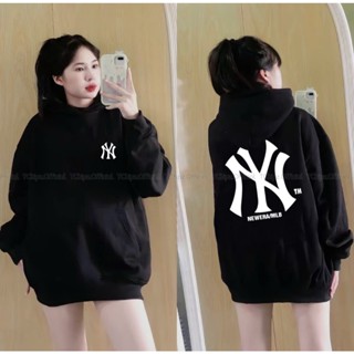Áo Hoodie Logo MLB Nam Nữ Tchipz Chất Liệu Nỉ Bông Cao Cấp Form Rộng Full Tag Mác