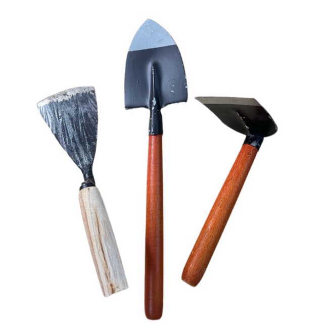 Bộ làm vườn 3 món dầm - quốc - xẻng