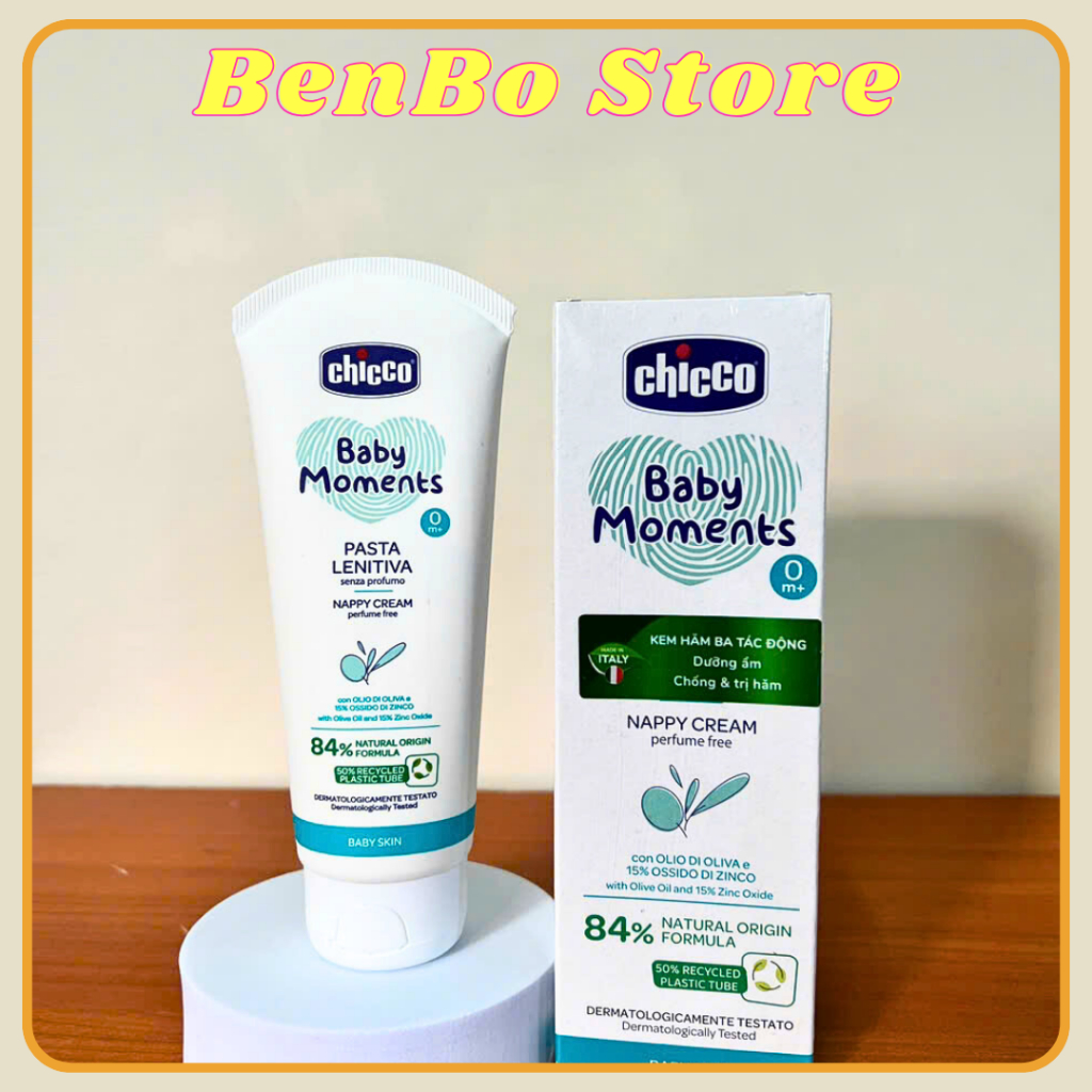 Kem hăm Chicco 3 tác động 100ml cho bé 0m+