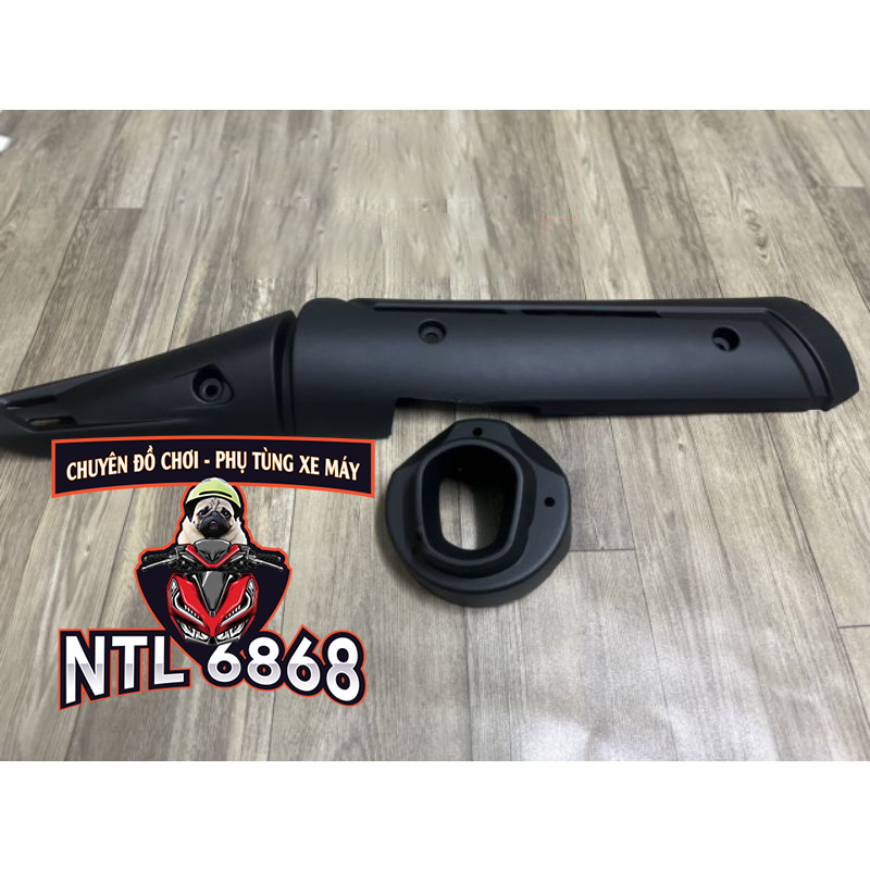 Che pô và chụp ốp pô Exciter 150 / Ex 150 Kiểu TFX