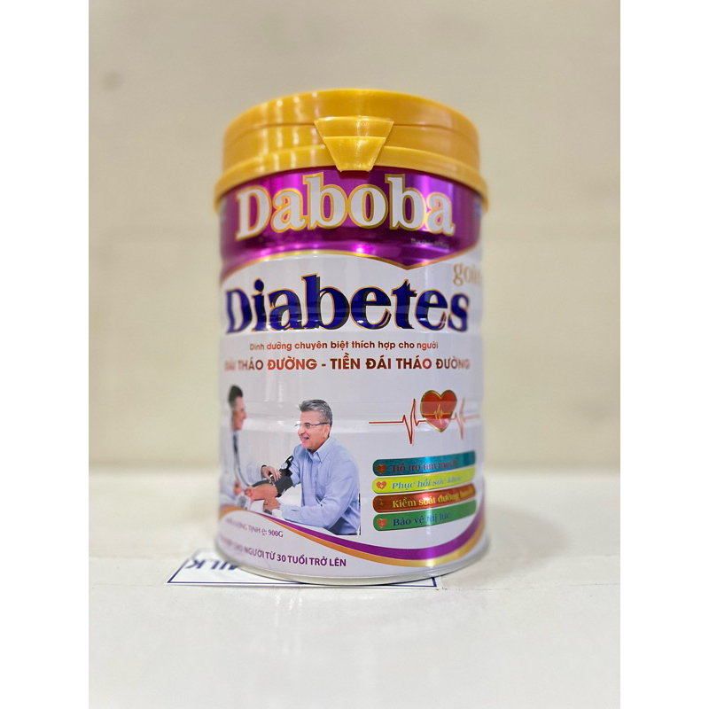 Sữa dành cho người bị tiểu đường Daboba DIABETES GOLD 900G HSD 2026