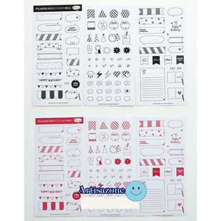 Bộ sticker sinh nhật - Bộ 06 tờ