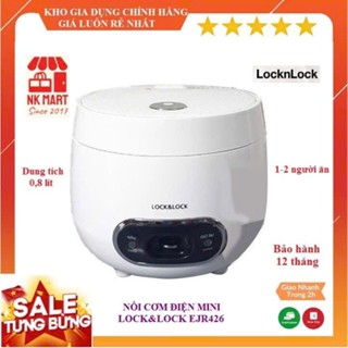 Nồi Cơm Điện Mini Lock&Lock EJR426 Dung Tích 0.8 lít