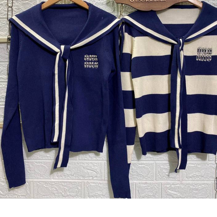 Áo len miu thủy thủ (Ảnh thật shop tự chụp)