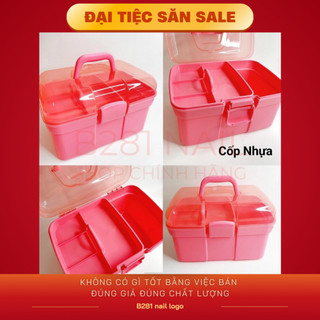 Cốp Nhựa Đựng Đồ Nail - Mi - Makeup 154 - B281 Nail Official