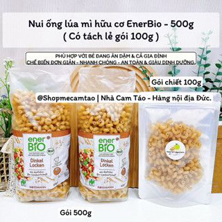   Date: 11 2026  Nui ống lúa mì hữu cơ Bio - 500g 