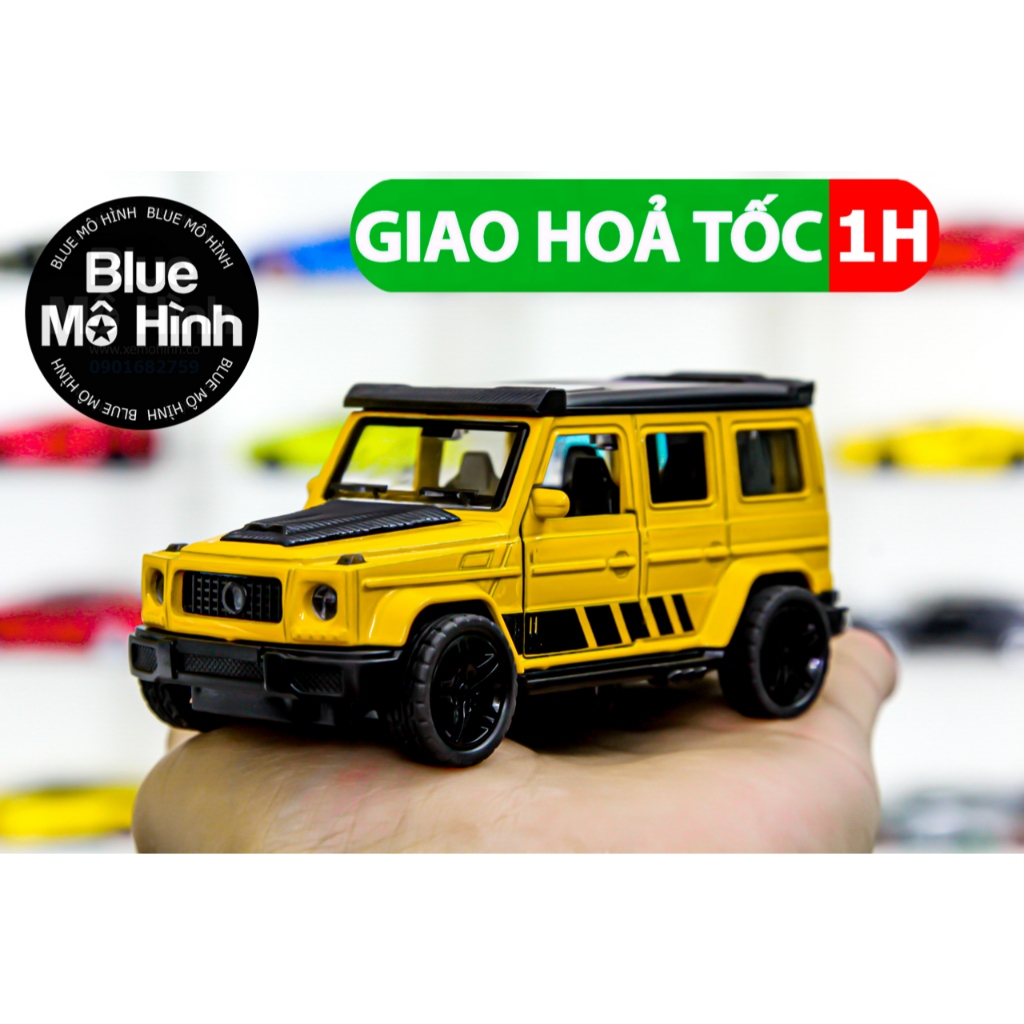 Mô hình xe Mercedes G63 AMG 1:36 Vàng Đen