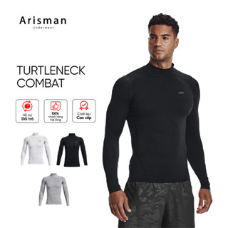 Áo Giữ Nhiệt Nam Dài Tay Arisman Modal Ultra Cổ 3 Phân, Áo Thể Thao Dài Tay co giãn, mềm mịn, giữ nhiệt cực tốt