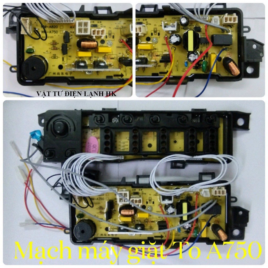 Bo mạch điều khiển máy giặt A750 TOSHIBA AW-A750 A750 Vỉ Broad MG Tô PCB