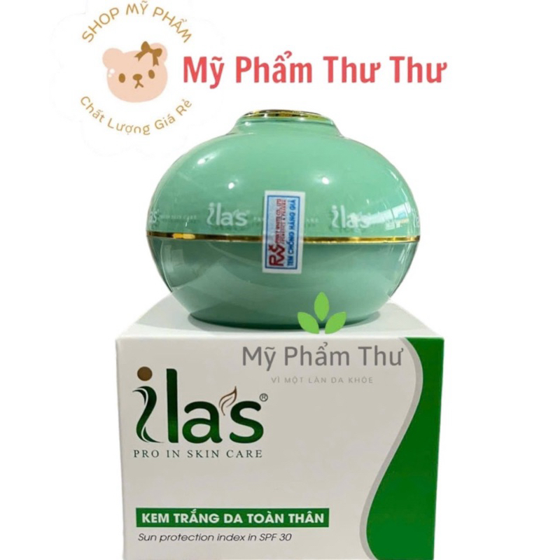 Kem Body ILas Dưỡng Trắng Da Toàn Thân Chống Nắng
