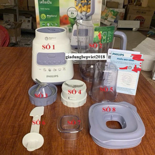 Phụ kiện máy xay philip HR 2221,HR2222 HR2223