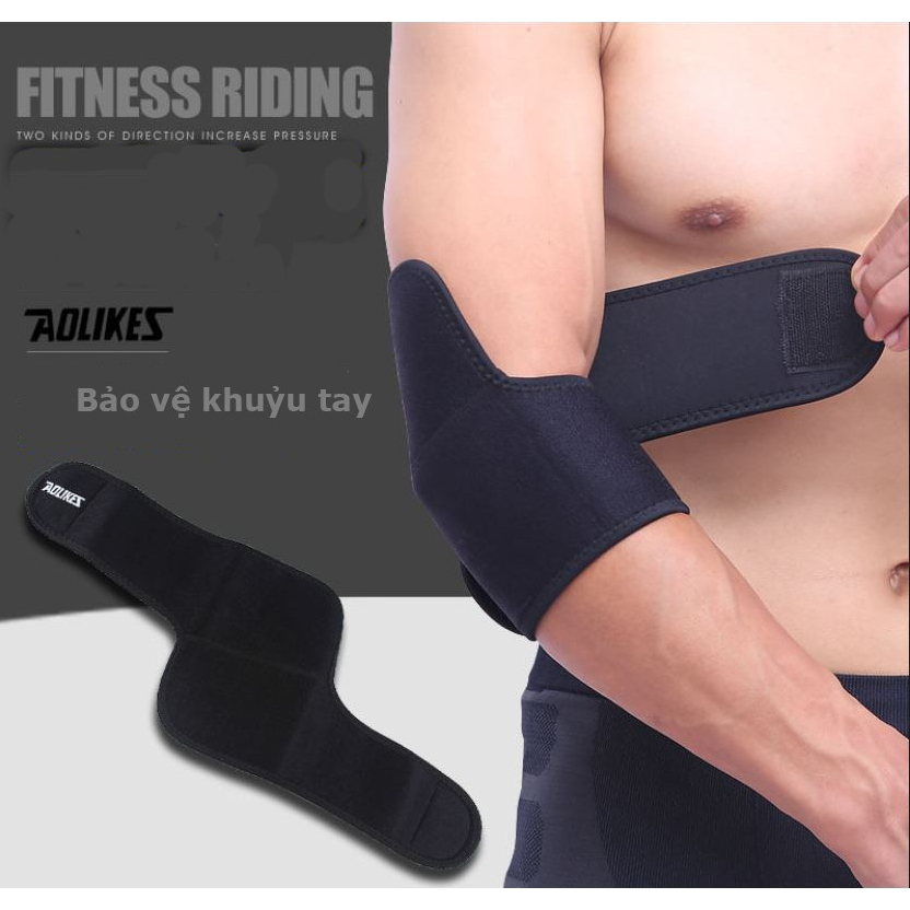 Bảo Vệ Khuỷu Tay, Đai Cuốn Băng Khuỷu Tay, Bó Bảo Vệ Khủy Tay freesize Aolikes A7646