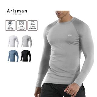  Áo Giữ Nhiệt Nam Dài Tay Đa Năng Arisman Essentials Cổ Tròn Chất Modal Co Giãn Mềm Mịn Thoáng Khí 