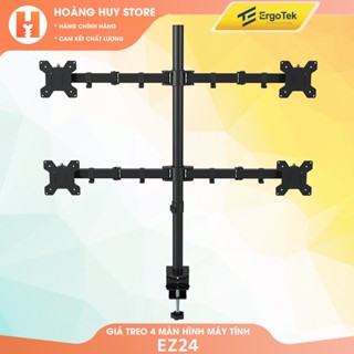 #M054 - Giá Treo 4 Màn Hình Máy Tính EZ24 17 - 27 Inch Xoay 360 Độ - Tải Trọng 8Kg 1Tay - Tay Treo Bốn Màn Hình