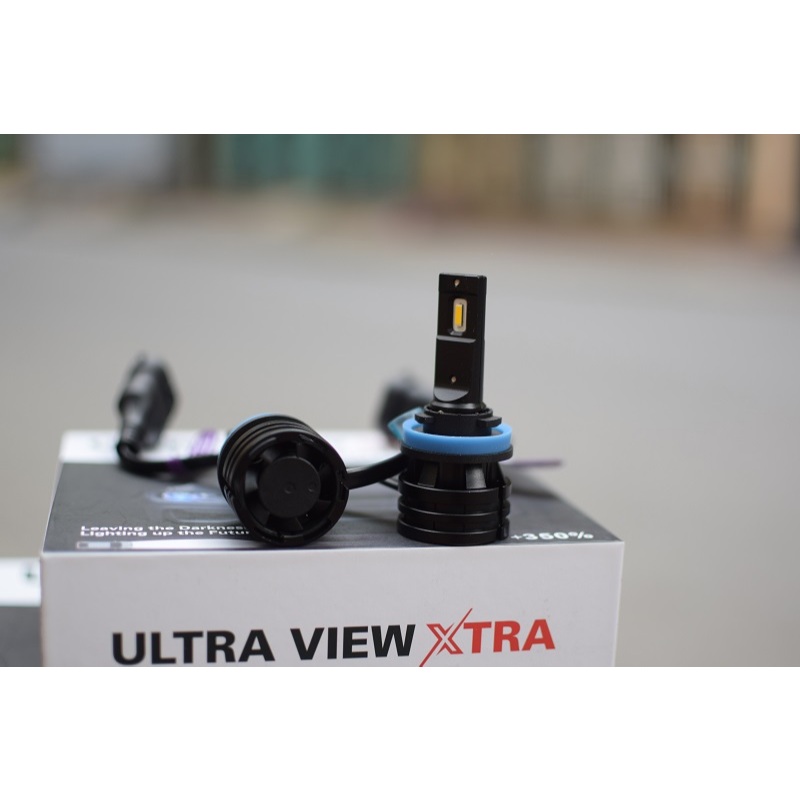 [LEDT2 ISOP] Đèn pha LED Ultra View XTRA +250% Vàng đậm 3000K chính hãng [Số lượng: 1 cái]