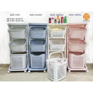 (NEW) Kệ đựng đồ đa năng, 4 tầng có bánh xe việt nhật ( LOẠI 1 )