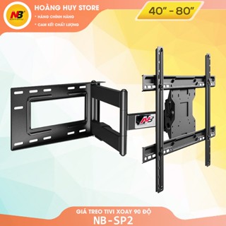 Giá Treo Tivi Xoay Vuông Góc 90 Độ NB SP2 40 - 50 - 55 - 65 - 80 Inch - Giá Treo Tivi Góc SP2 Tải Trọng 56 Kg