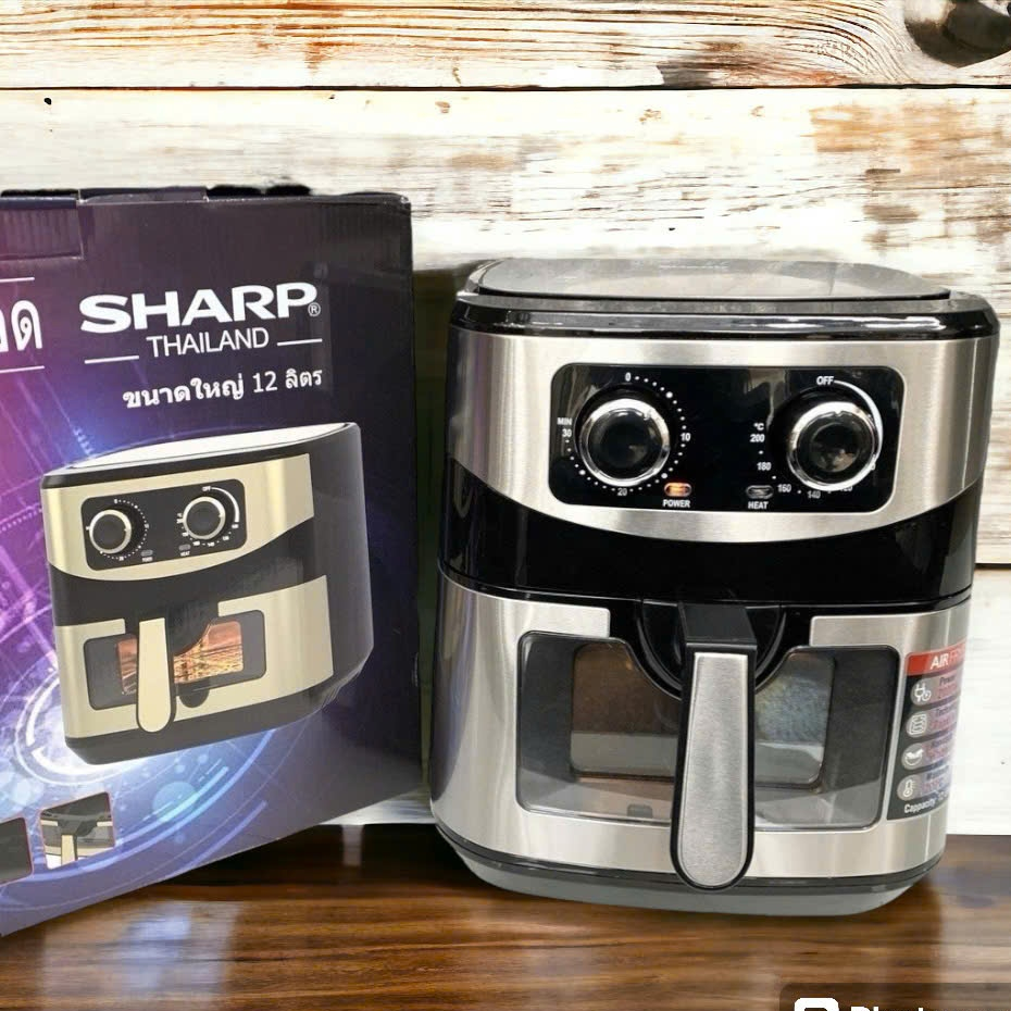 ♨♨♨Nồi Chiên Không Dầu Homely,Sharp cơ Nhiều Dung Tích 9.2 Lít, 9.8L, 10L, 10.2L, 12L- Bảo hành 12 tháng Nấu nhanh