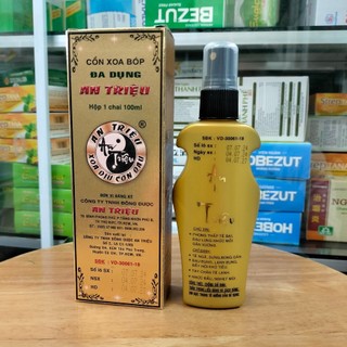 Cồn xoa bóp đa dụng An Triệu chai nhựa Chai 100ml