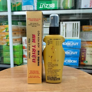 Cồn xoa bóp đa dụng An Triệu chai nhựa Chai 100ml