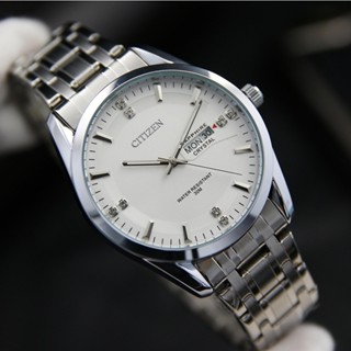  Đồng hồ nam Citizen sapphire dây thép cáo cấp chống nước Ci01 