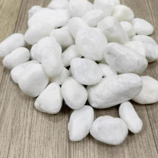 [ Nhiều size ] Đá sỏi trắng trang trí ( chọn size )