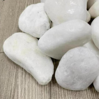[ Nhiều size ] Đá sỏi trắng trang trí ( chọn size )