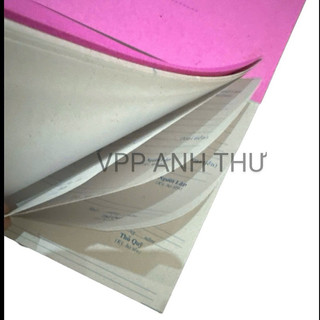 COMBO 5 CUỐN PHIẾU THU CHI 1 LIÊN 40 TỜ MỎNG