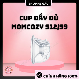  1 Bộ cup hứng sữa đầy đủ momcozy s9 và S12 pro  1 bên  