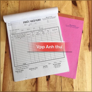 PHIẾU NHẬP KHO - PHIẾU XUẤT KHO 1 LIÊN MỎNG