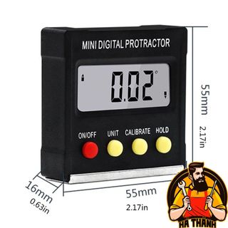 Thước Đo Góc Điện Tử Mini Đế Nam Châm - Thước Đo Độ Điện Tử