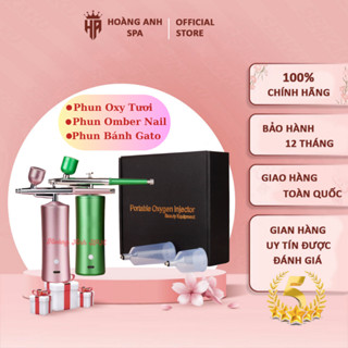 Máy Phun Sương, Máy Phun Oxy Cầm Tay mini Z16, Phun Tinh chất, Xịt Khoáng, Máy Phun Sơn ombre nail Bảo Hành 12tháng