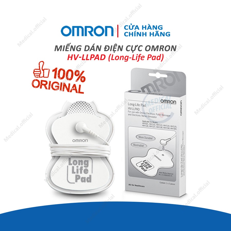 [ PHỤ KIỆN ] Miếng Dán Máy MASSAGE OMRON HV-LLPAD | HV-F013, HV-F127, HV-F128