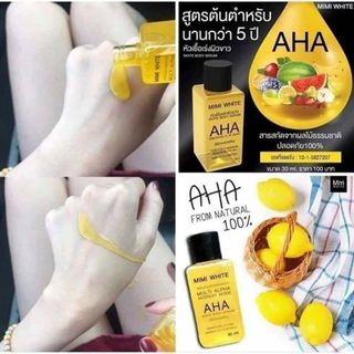 kích trắng làm đẹp da  serum AHA Thái Lan
