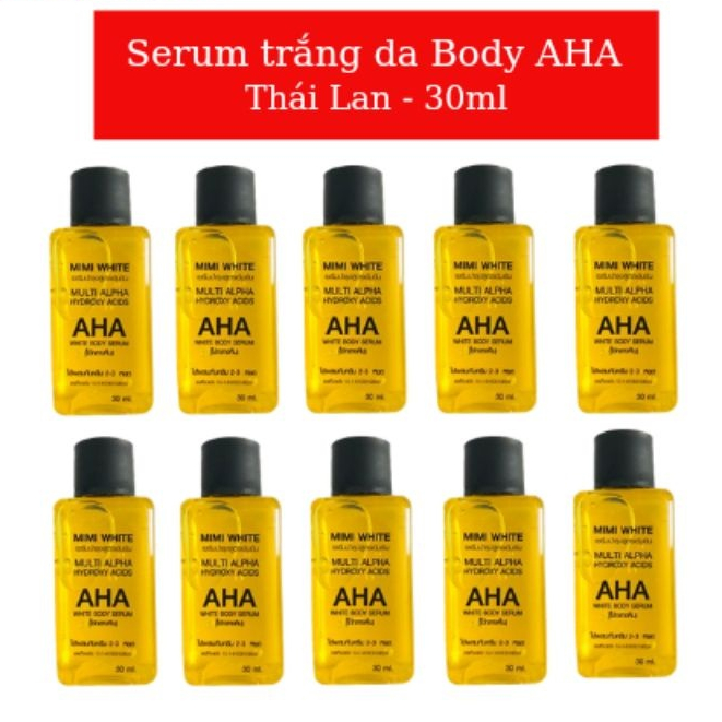 kích trắng làm đẹp da  serum AHA Thái Lan