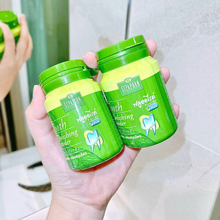 Bột tẩy trắng răng Supaporn Tooth Polishing Powder Thái Lan 90g sạch răng, thơm miệng, ngừa sâu răng