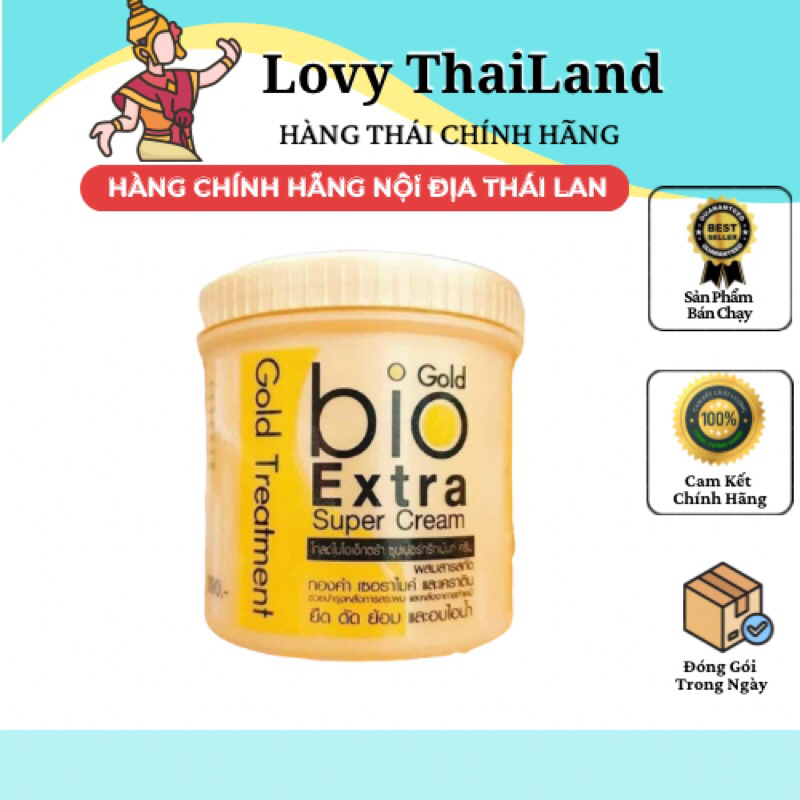 HÀNG CHÍNH HÃNG]Ủ TÓC Bio Extra Gold Treatment 500ml