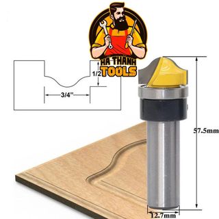 Mũi Phay Gỗ Đánh Chỉ Pano Cốt 6.3 & 12.7mm