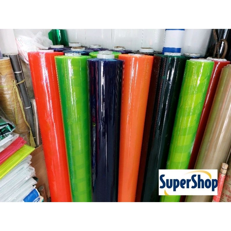 Màn PVC Màu Trong Suốt