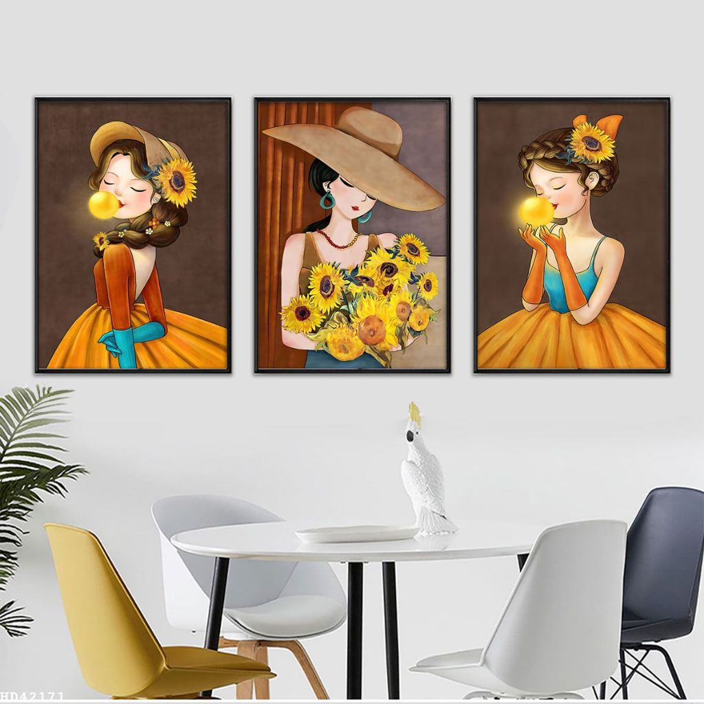 Tranh Phòng Ngủ Bé, Tranh Động Vật, Tranh Canvas, Tranh Tráng Gương, Tranh Phòng Ngủ, Tranh Decor