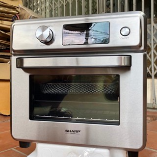 Lò Nướng Đa Năng SHARP 23L Nồi Chiên Không Dầu Cơ Điện Tử SHARP 16 Chức Năng Hàng Bảo Hành 12 Tháng