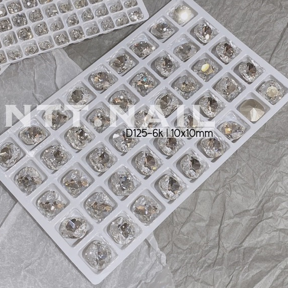 [phụ kiện nail chính hãng ] Đá khối màu trắng cao cấp