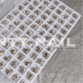 [phụ kiện nail chính hãng ] Đá khối màu trắng cao cấp