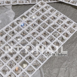 [phụ kiện nail chính hãng ] Đá khối màu trắng cao cấp