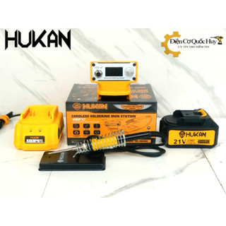 Thân máy hàn thiếc Hukan 21V, mỏ hàn chì điều chỉnh nhiệt độ từ 150°C - 480°C