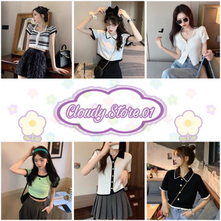 [Nhiều mẫu] Áo len dệt kim nữ, mongtoghi phong cách ulzzang, Hàn Quốc xinh xắn